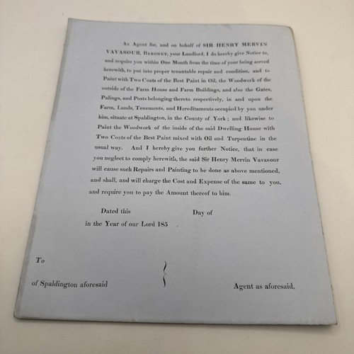 1850 printed legal - 1850’s,