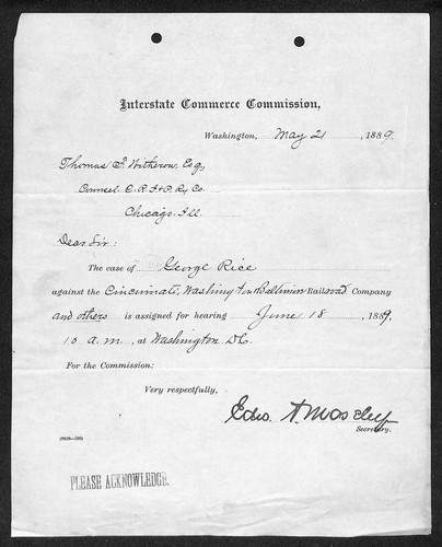 Interstate commerce commission - interstate,