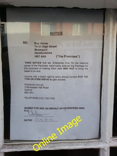 Foto 12x8 wen bromyard - an,